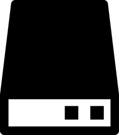 Hard Disk Tracing Svg Vector, Free Vectors File